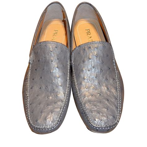 prada men's slip shoe|prada driving loafers men's.